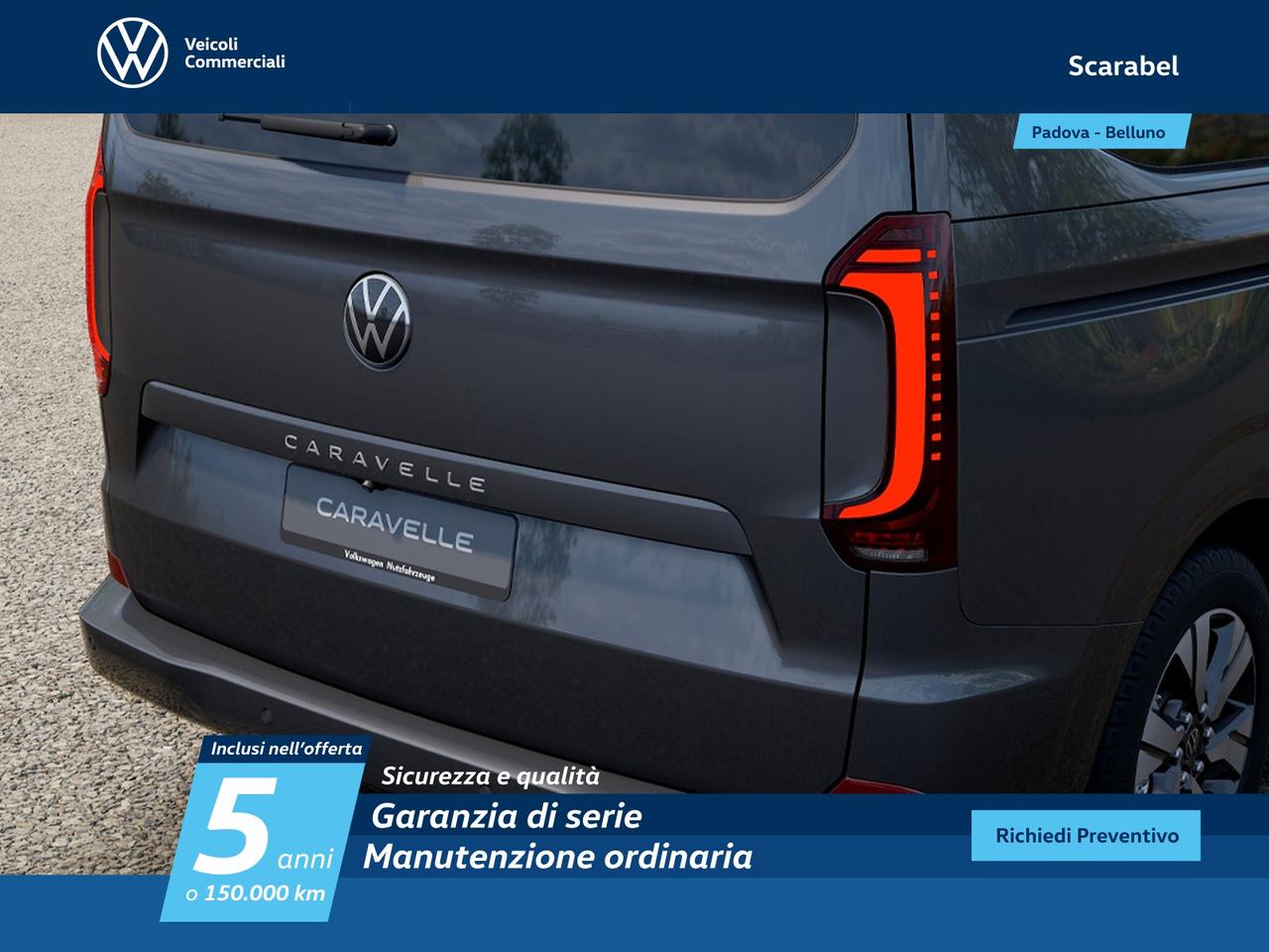 Volkswagen T7 Caravelle t7 2.0 tdi 170cv life l1 auto