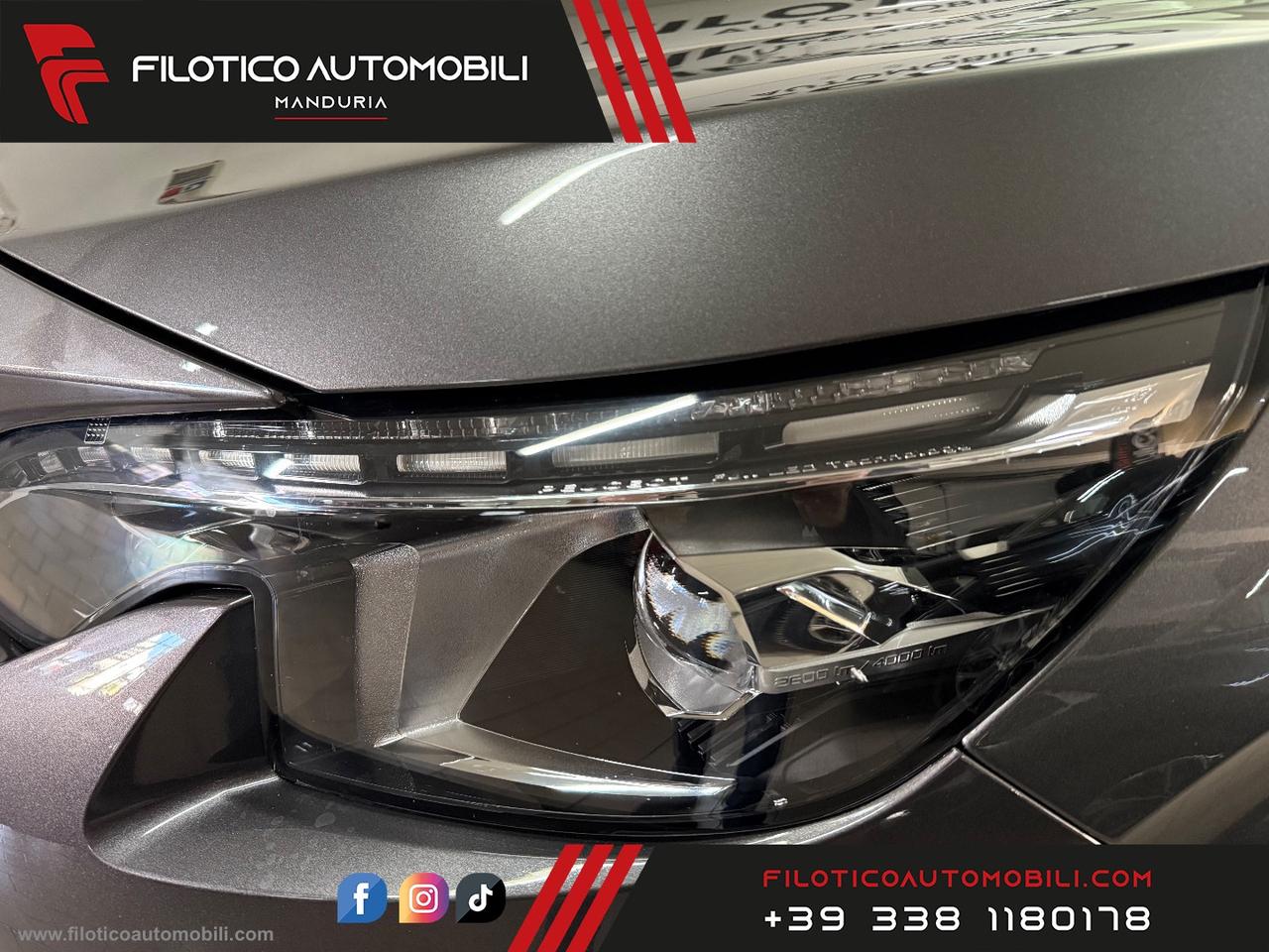 PEUGEOT 3008 BlueHDi 130 S&S EAT8 GT Line LUCI AMBIENT - FULL LED