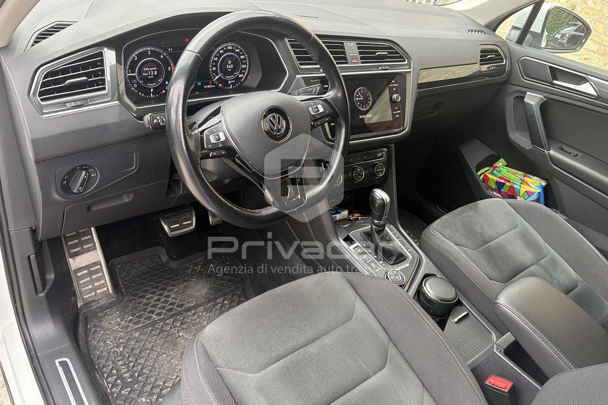 VOLKSWAGEN Tiguan 2.0 TDI 190 CV SCR DSG 4MOTION Advanced BMT