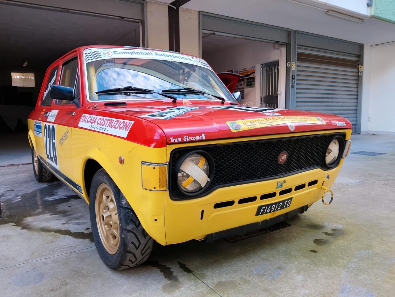 Fiat 128 Fiat 128 Rally by Giacomelli, auto da corsa