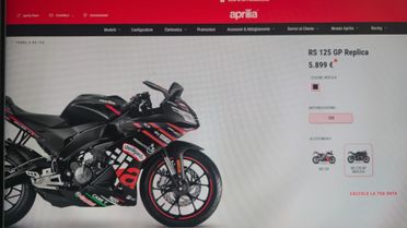 Aprilia RS 125 ABS EURO 5 +