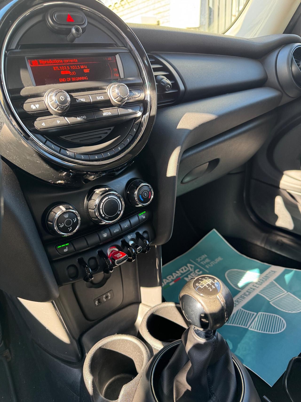 Mini One First 1.2 75 cv neopatentati