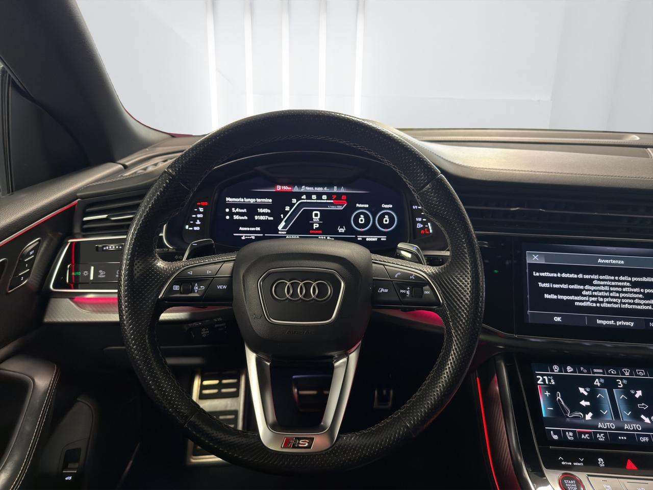 AUDI RS Q8 RS Q8 4.0 MHEV QUATTRO TIPTRONIC