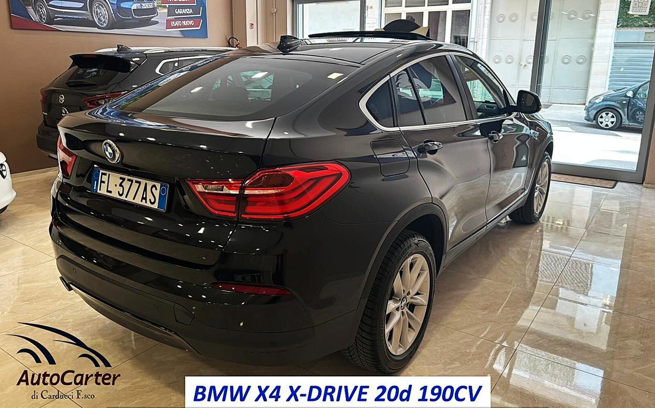 Bmw X4 xDrive20d --TETTO-PARI AL NUOVO