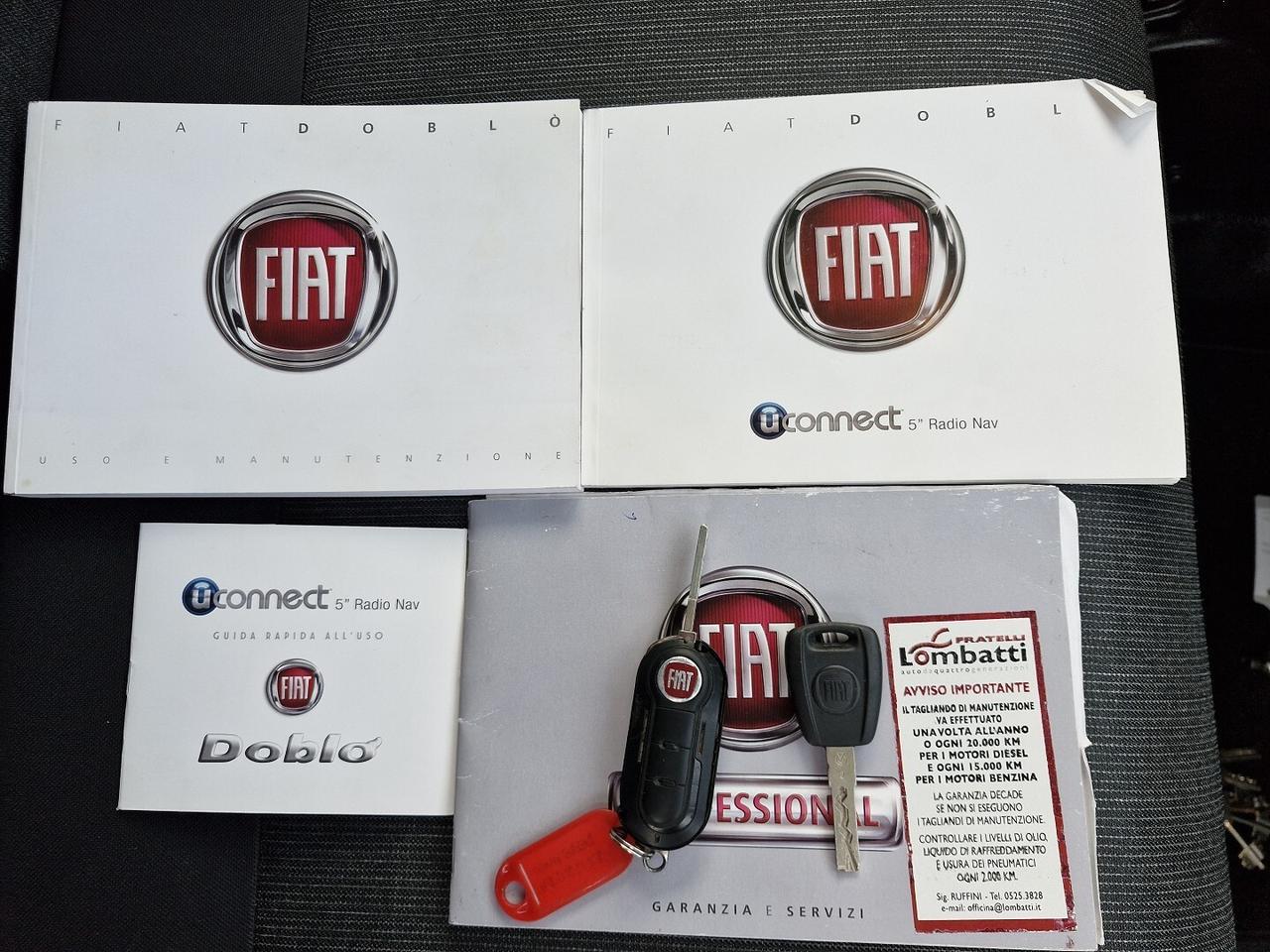 FIAT DOBLO 1.3 MULTIJET 90CV 3 POSTI ANNO 2016