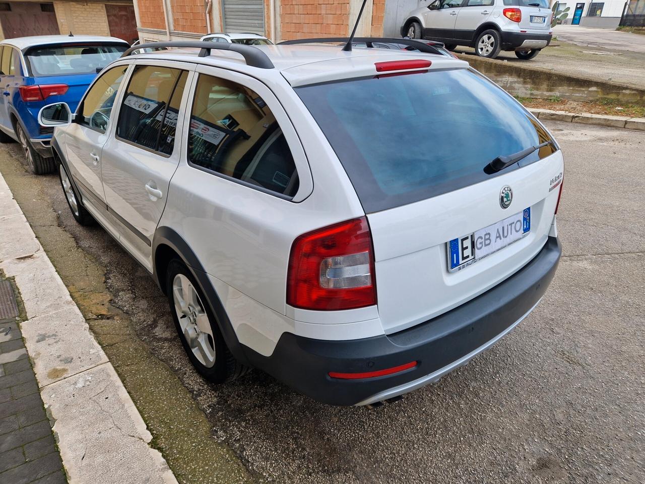 SKODA OCTAVIA SCOUT 4X4 2.0 TDI 140 CV KM CERTIF