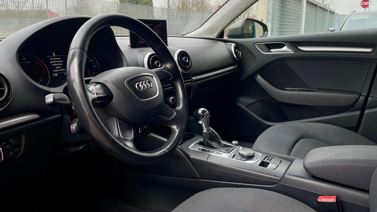 AUDI A3 SPORTBACK 1.6 TDI S-TRONIC AMBITION 110CV - NEOPATENTATI