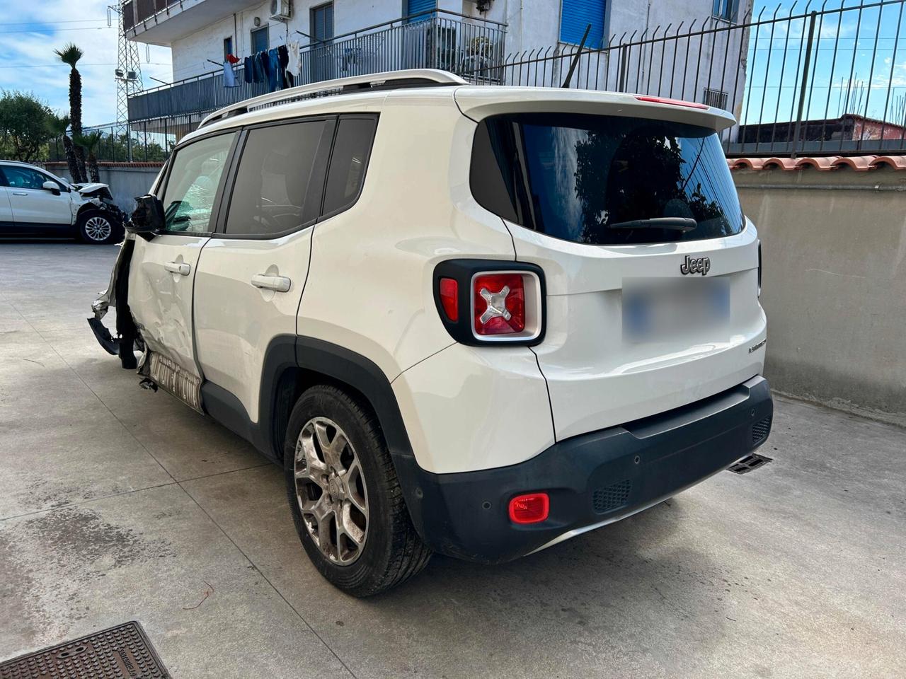 Jeep Renegade 1.6 MJT 120CV - 2017 Incidentata