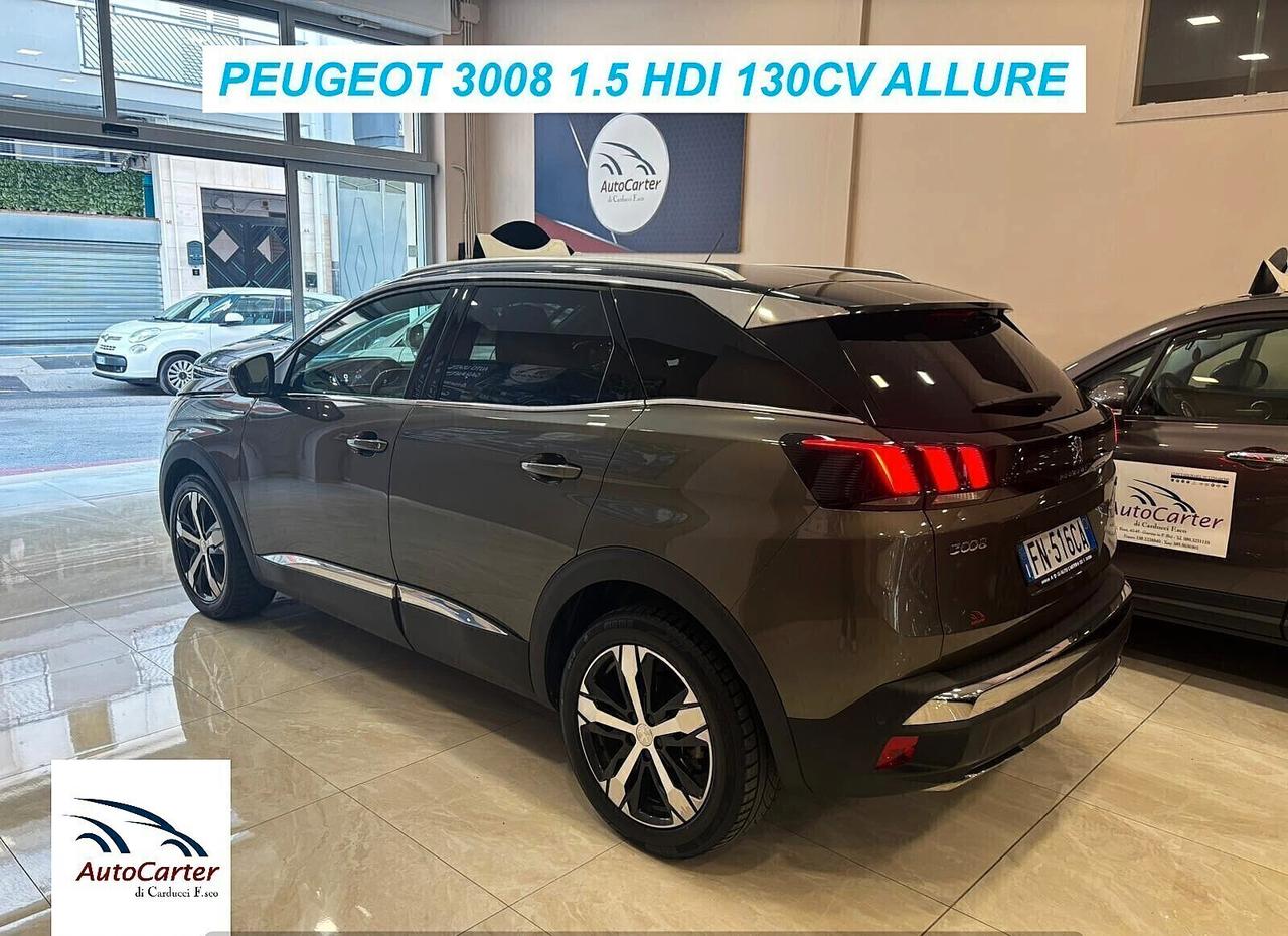 Peugeot 3008 1.5 Hdi 130CV**GT-LINE**PERFETTA