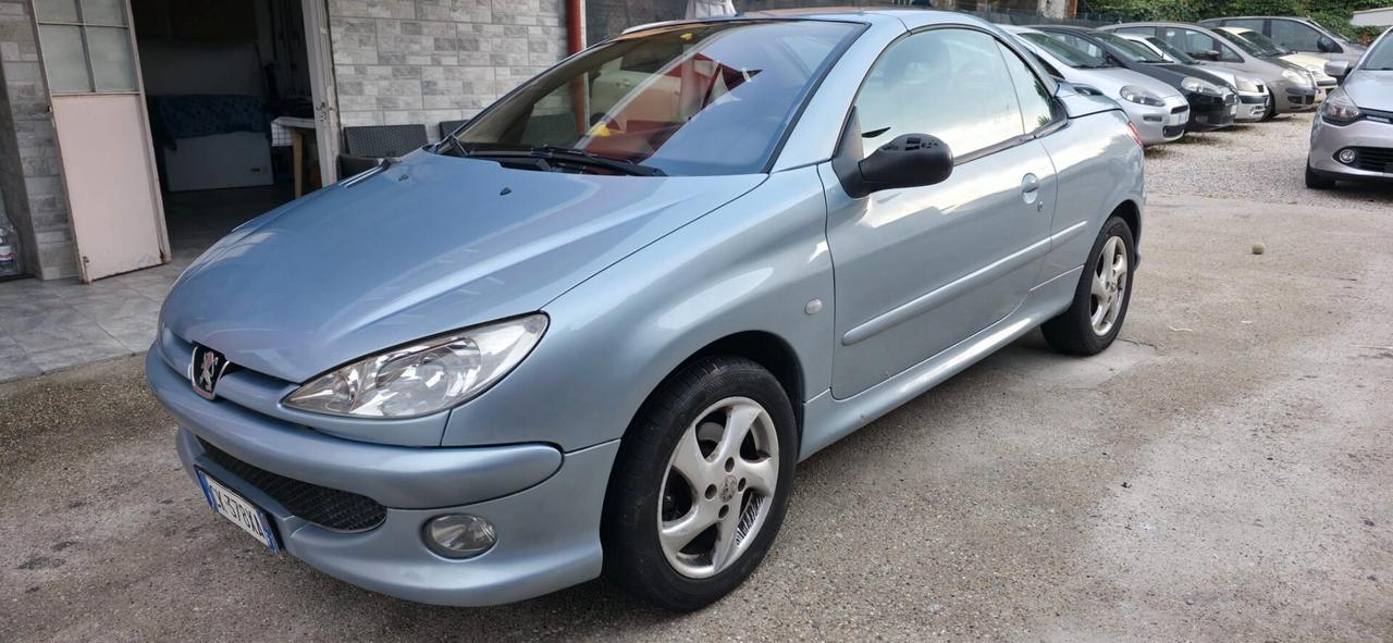 Peugeot 206 1.6 16V CC neopatentati cabrio
