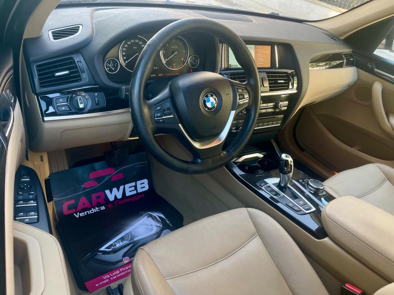 BMW X3 Xdrive 2.0d 190cv XLINE 2016