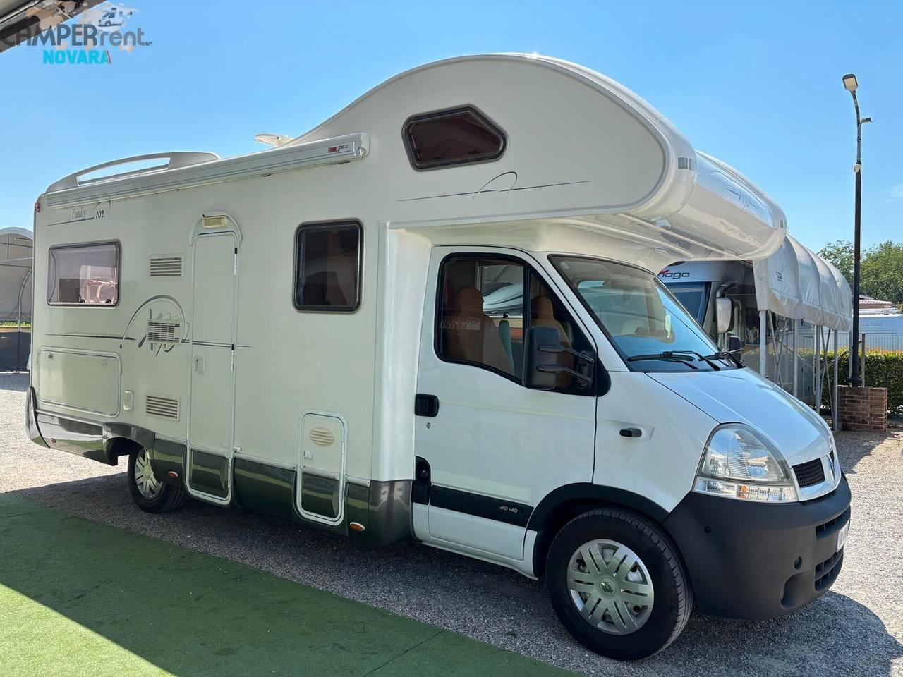 RIMOR XGO FAMILY 102 - MANSARDATO CON LETTO ALLA FRANCESE IN CODA E GARAGE FORO 147 x 48