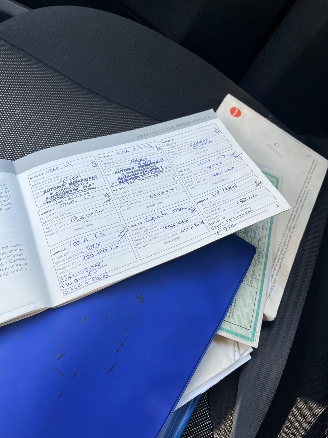 Fiat Idea 1.9 MTJ 105CV EURO4 1PROPR FULL OPTIONAL LEGGI