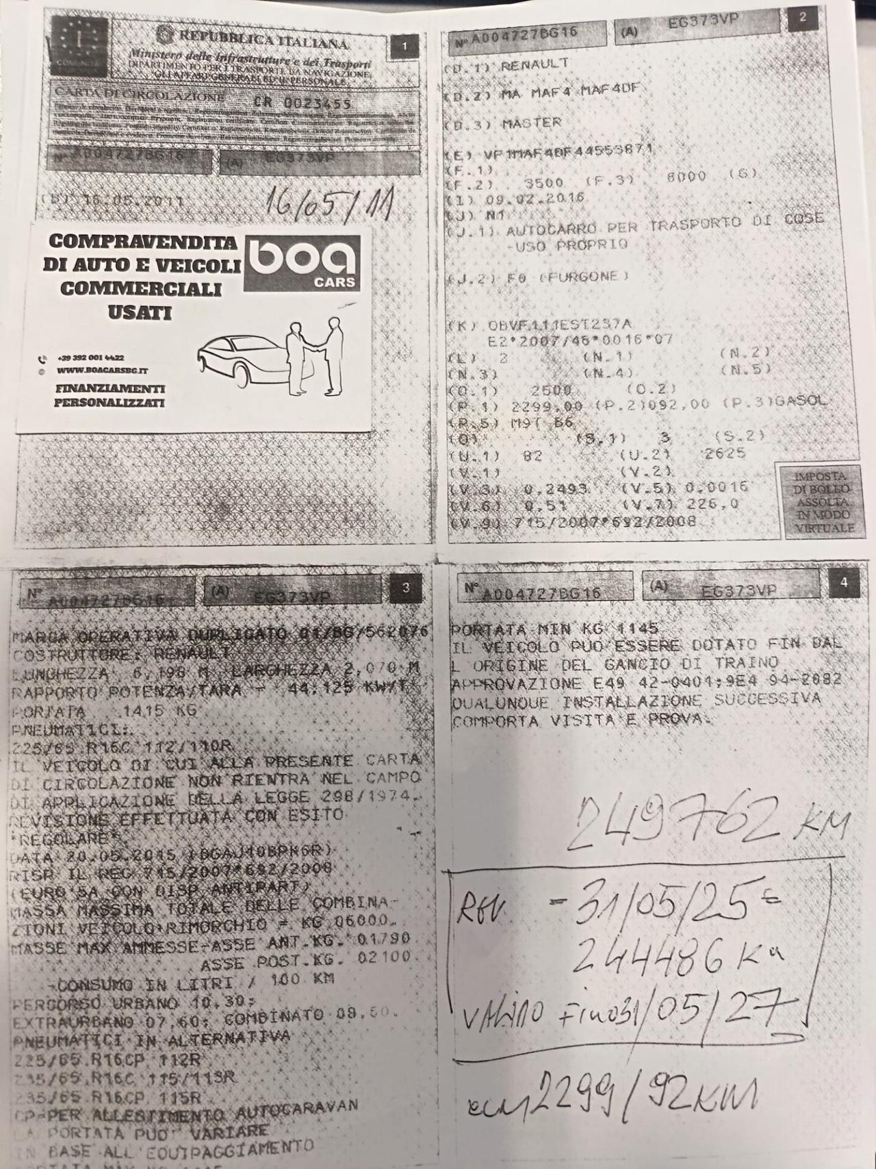 Renault Master T33 2.3 dCi/125 PM-TM Furgone E5