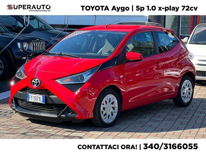 Toyota Aygo 5 Porte 1.0 VVT-i 72cv x-play M-MT