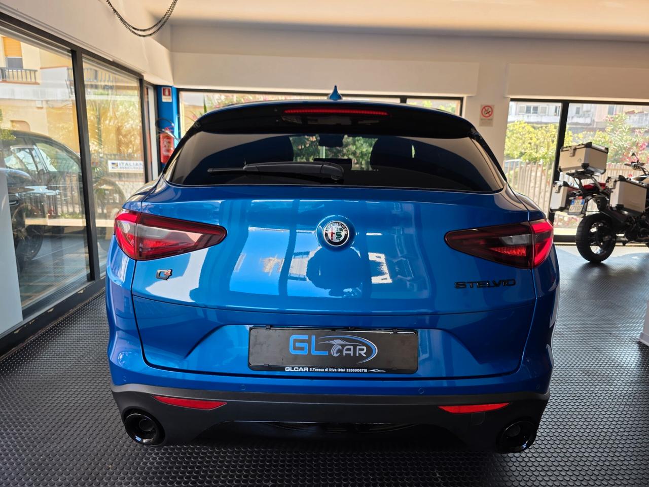 Alfa Romeo Stelvio 2.2 210cv Q4 blu misano 2018 FINANZIABILE