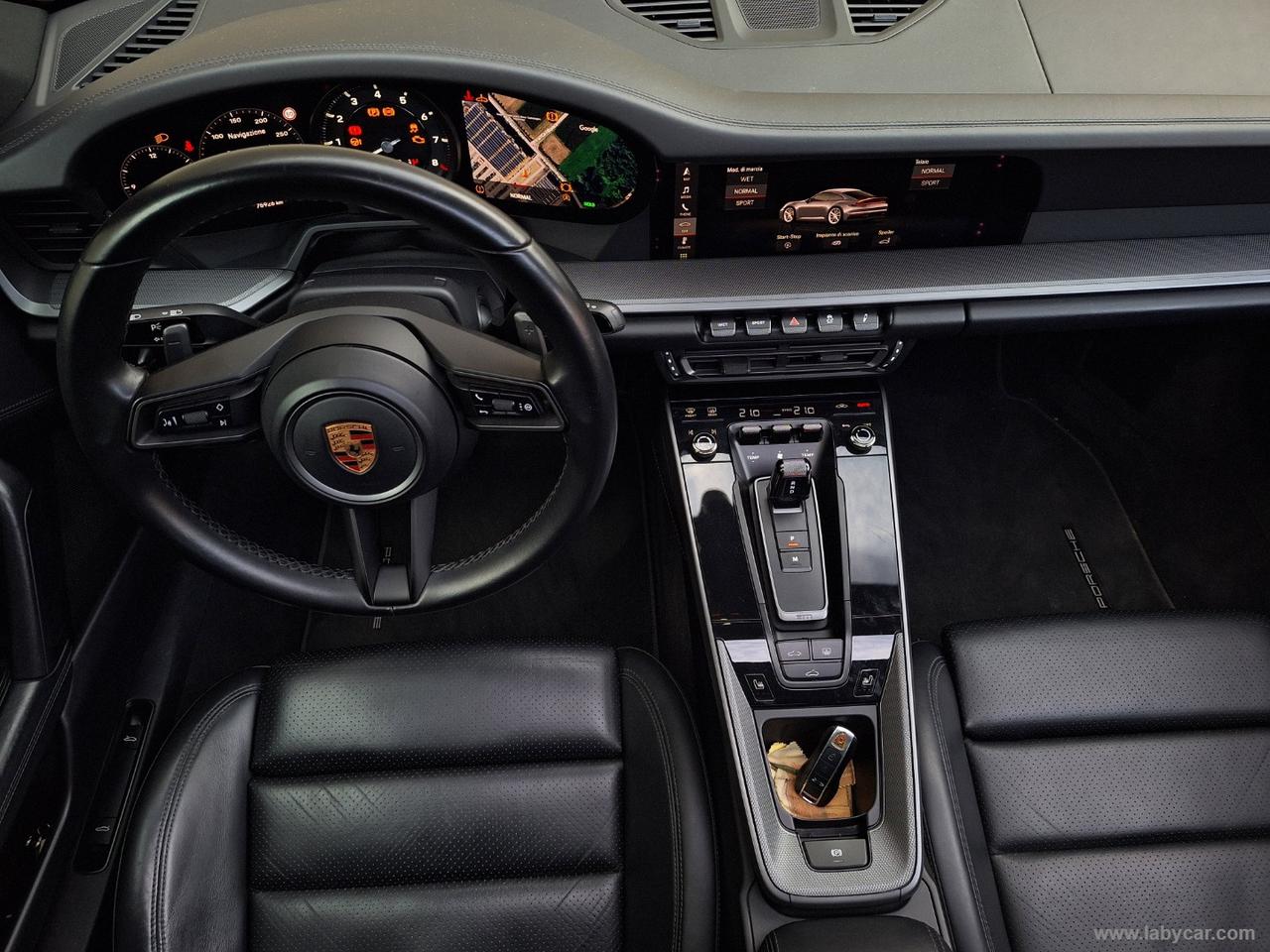 PORSCHE 911 992 Carrera 4 SCARICO*TETTO*BOSE*ACC*MEMORIE