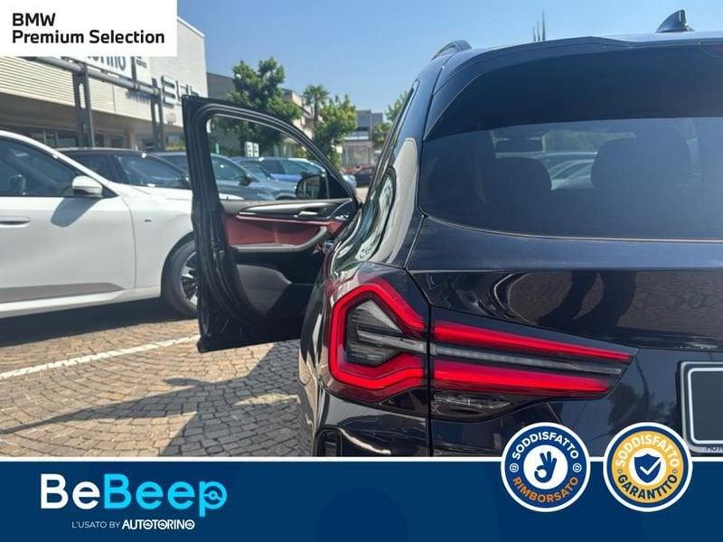 BMW X3 XDRIVE20D MHEV 48V MSPORT AUTO
