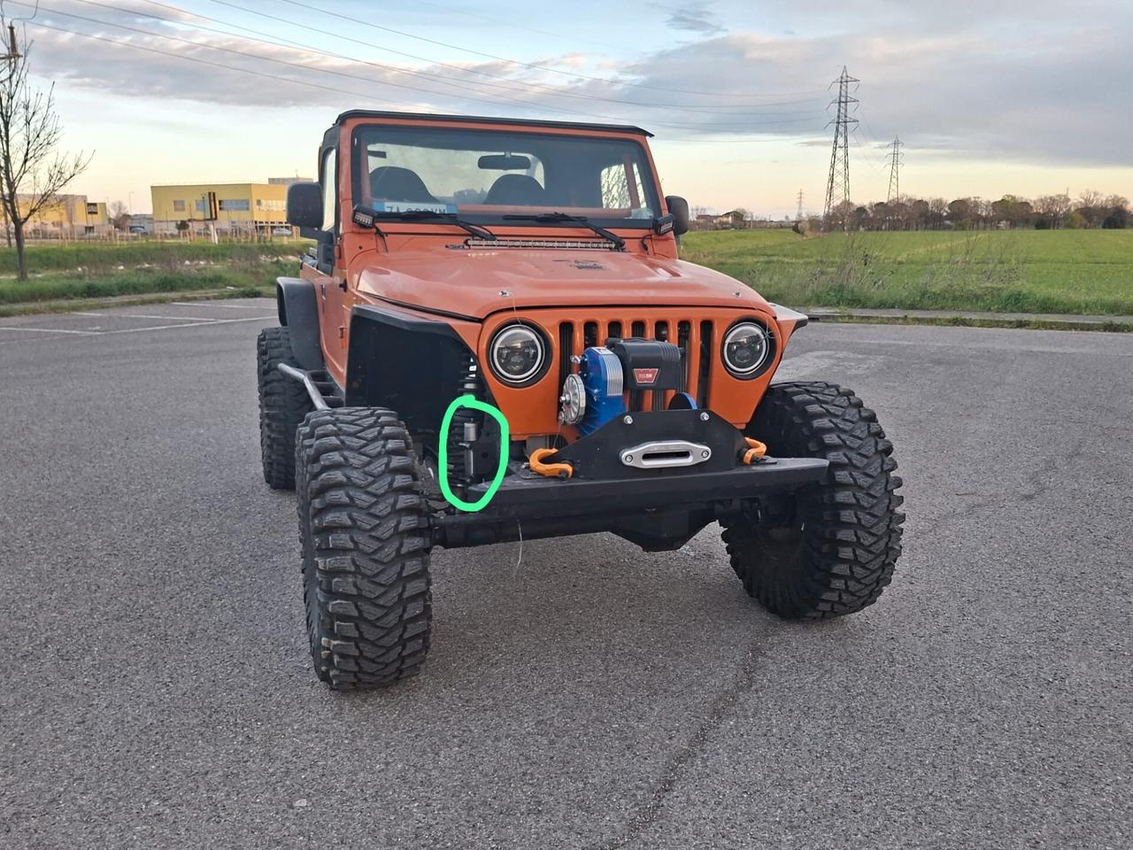 Jeep Wrangler 5.9 V8 Preparata x Off Road