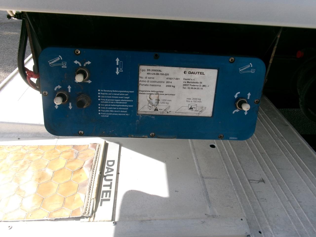 Iveco EUROCARGO 160-25 EURO 6 FRIGO ATP FNAX 06/2029 17 PEDANE