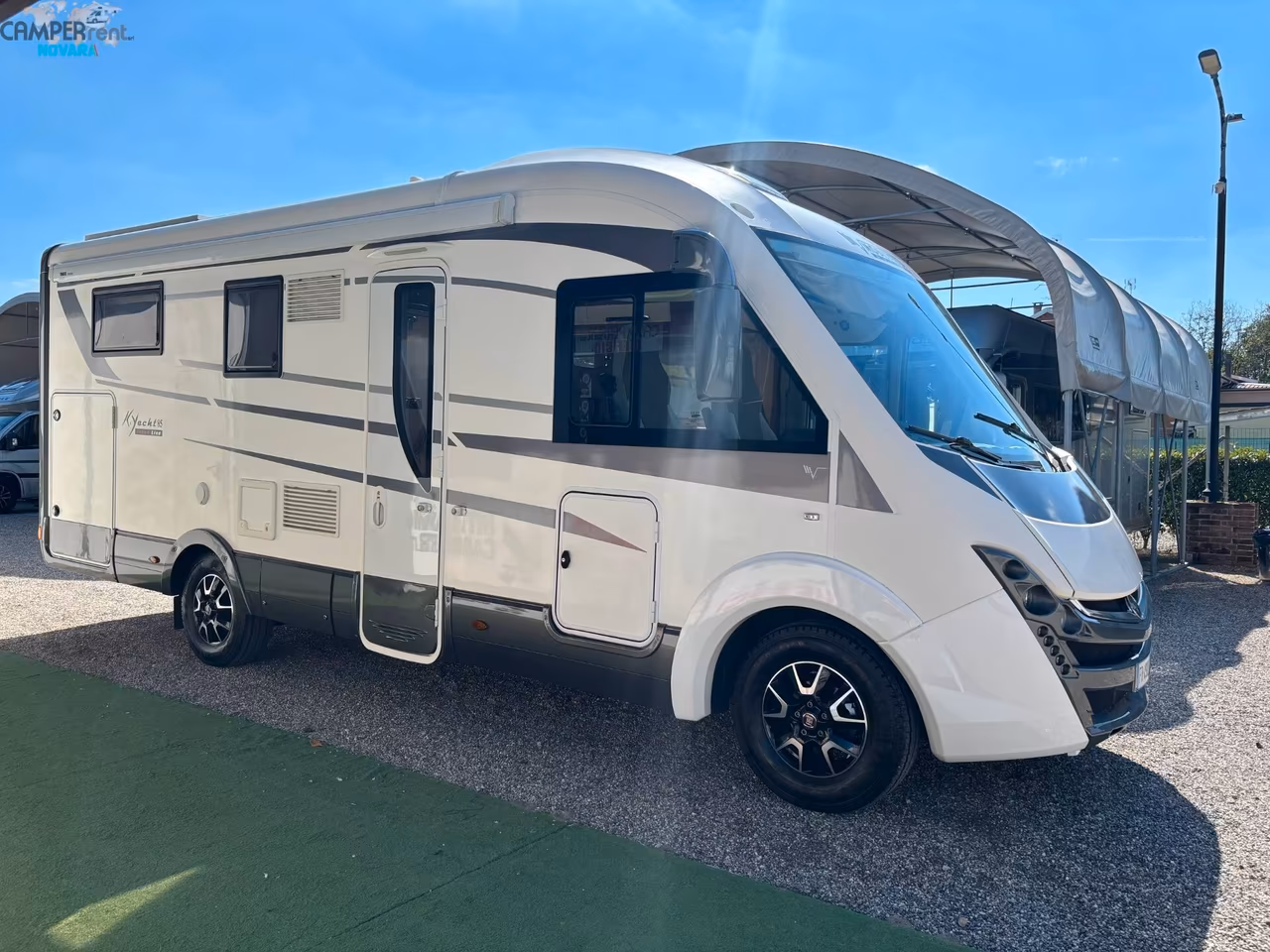 MOBILVETTA K.YACHT 85 TEKNO LINE - Motorhome con letti gemelli ed ampio garage