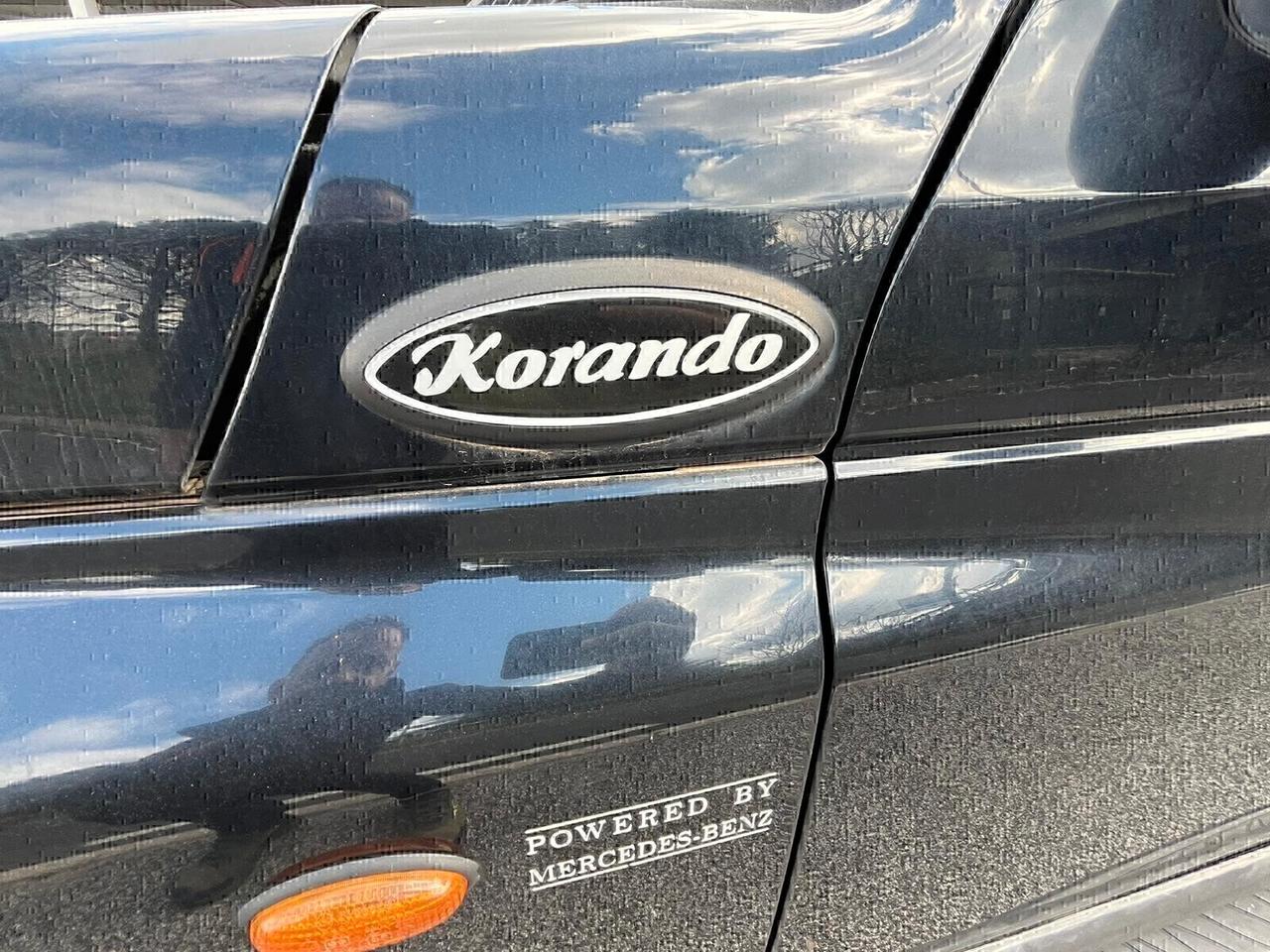 SSANGYONG KORANDO 2 SERIE 2.9 TURBODIESEL ELX - GANCIO TRAINO