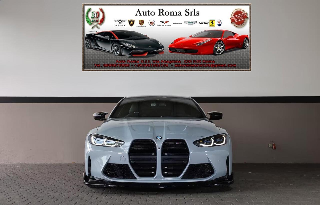 Bmw M4 M4/360*/HUD/HK/TOTW/PDC/APPLE/WIFI/SHZ/R19*20 !!Finanzio Fini a 180 Mesi Ant 0 rata 200 mese!!