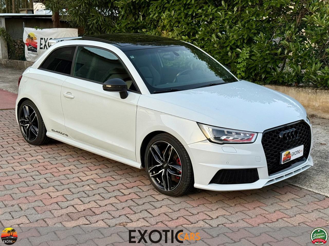 Audi S1 2.0 TFSI 231cv - Sedili Guscio - Tetto apribile