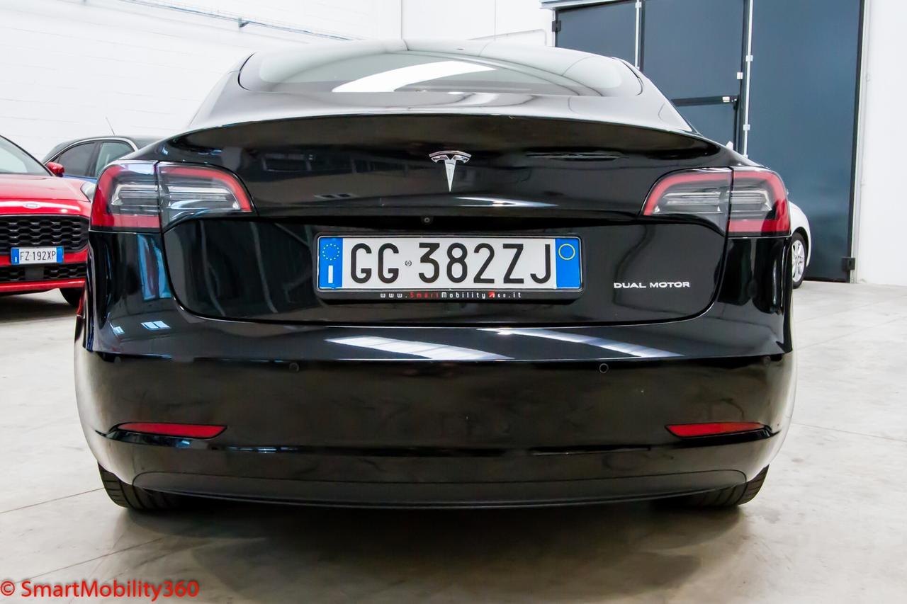 Tesla Model 3 Long Range Dual Motor AWD - Promo finanziamento: 2.500 € di anticipo e 413 €/mese!
