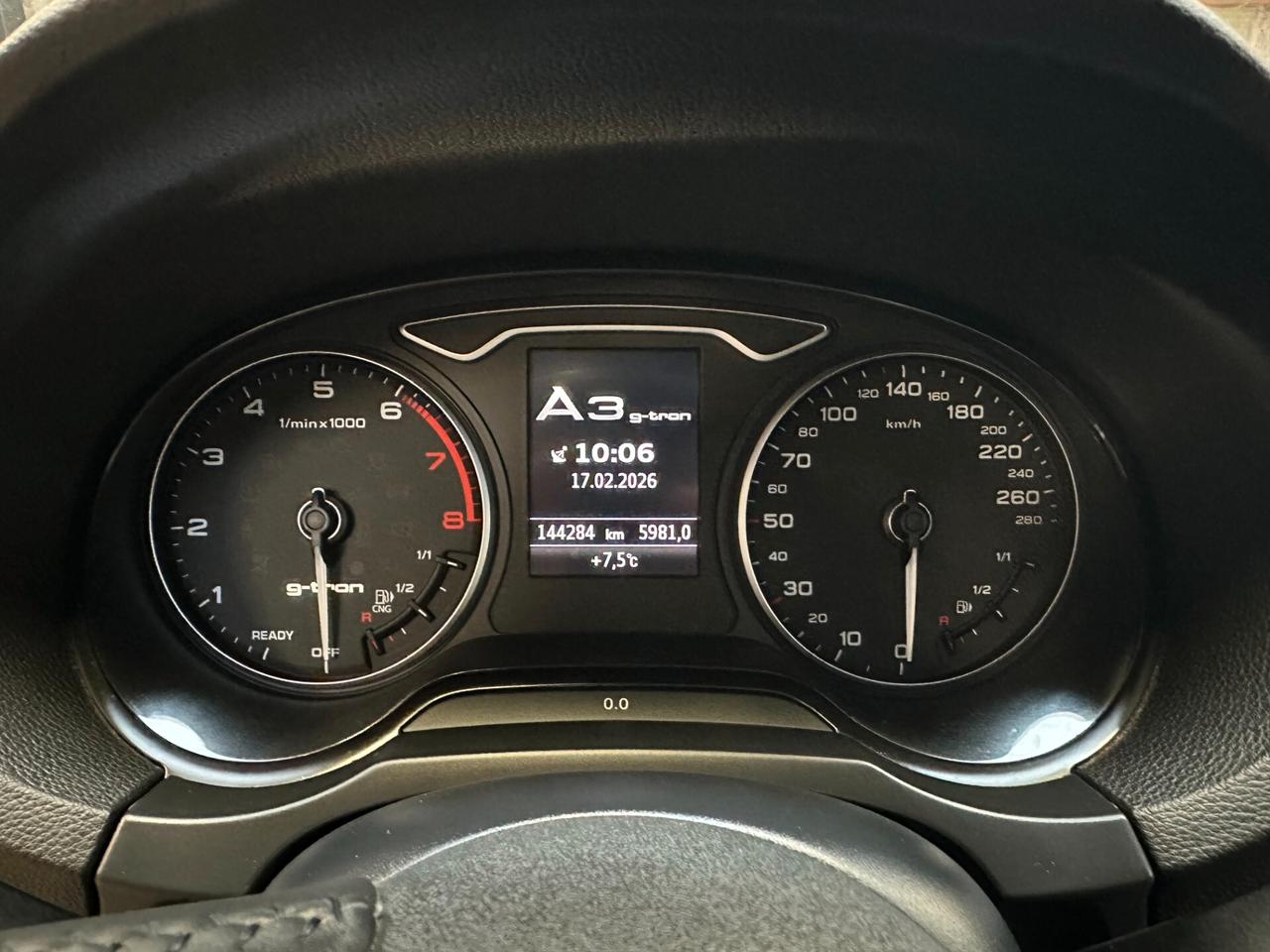 AUDI A3 SPB 1.4 TFSI S TRONIC METANO (Iva deducibile)