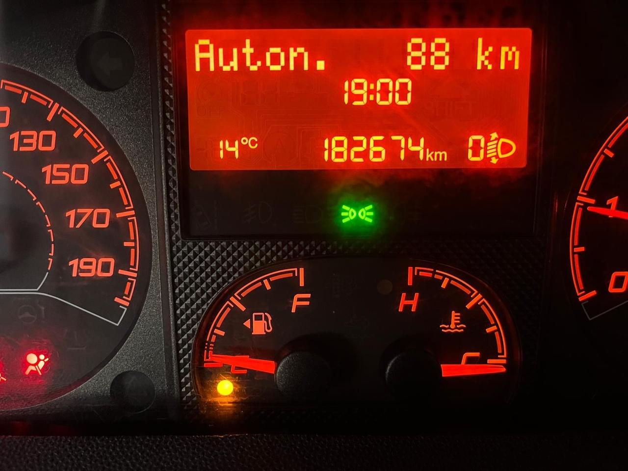 Fiat ducato max 23 -7 posti cassone F. Gru Fassi-2018