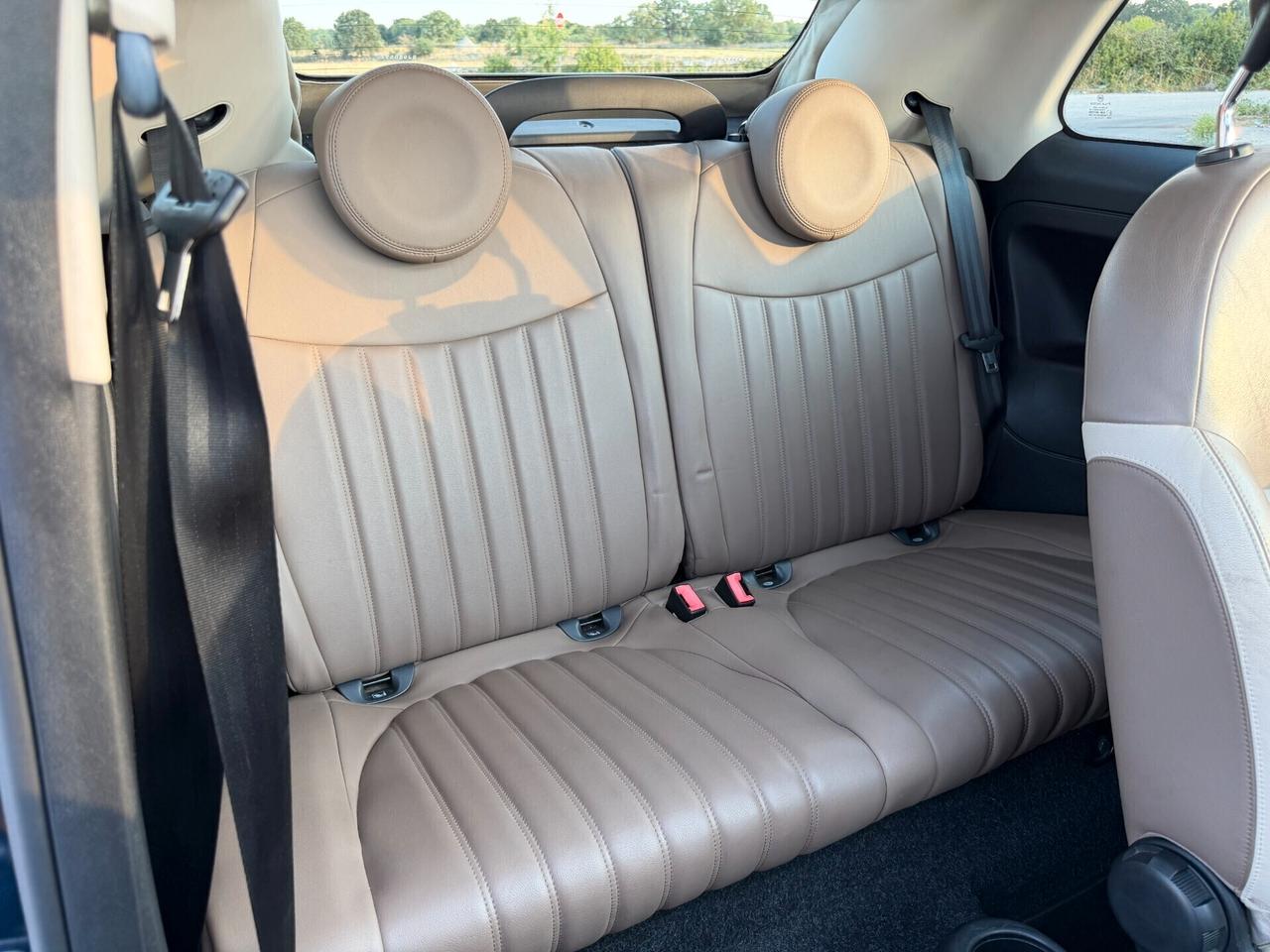 Fiat 500 Cabrio 1.2 69cv Lounge Clima*Pelle*Full