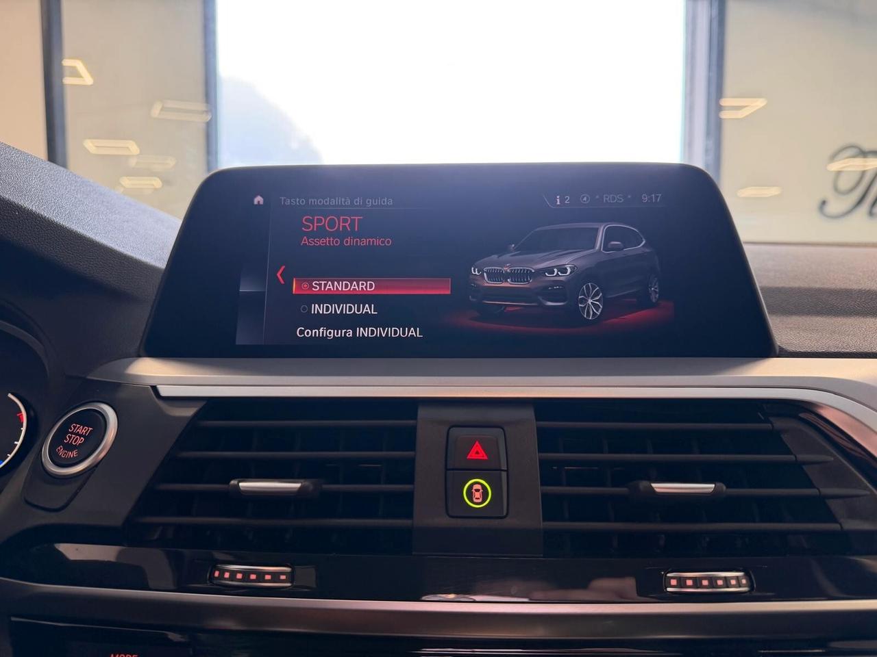 BMW X3 20D X-DRIVE SPORT 190CV MHEV 140KW NAVI CRUISE ANNO 2021