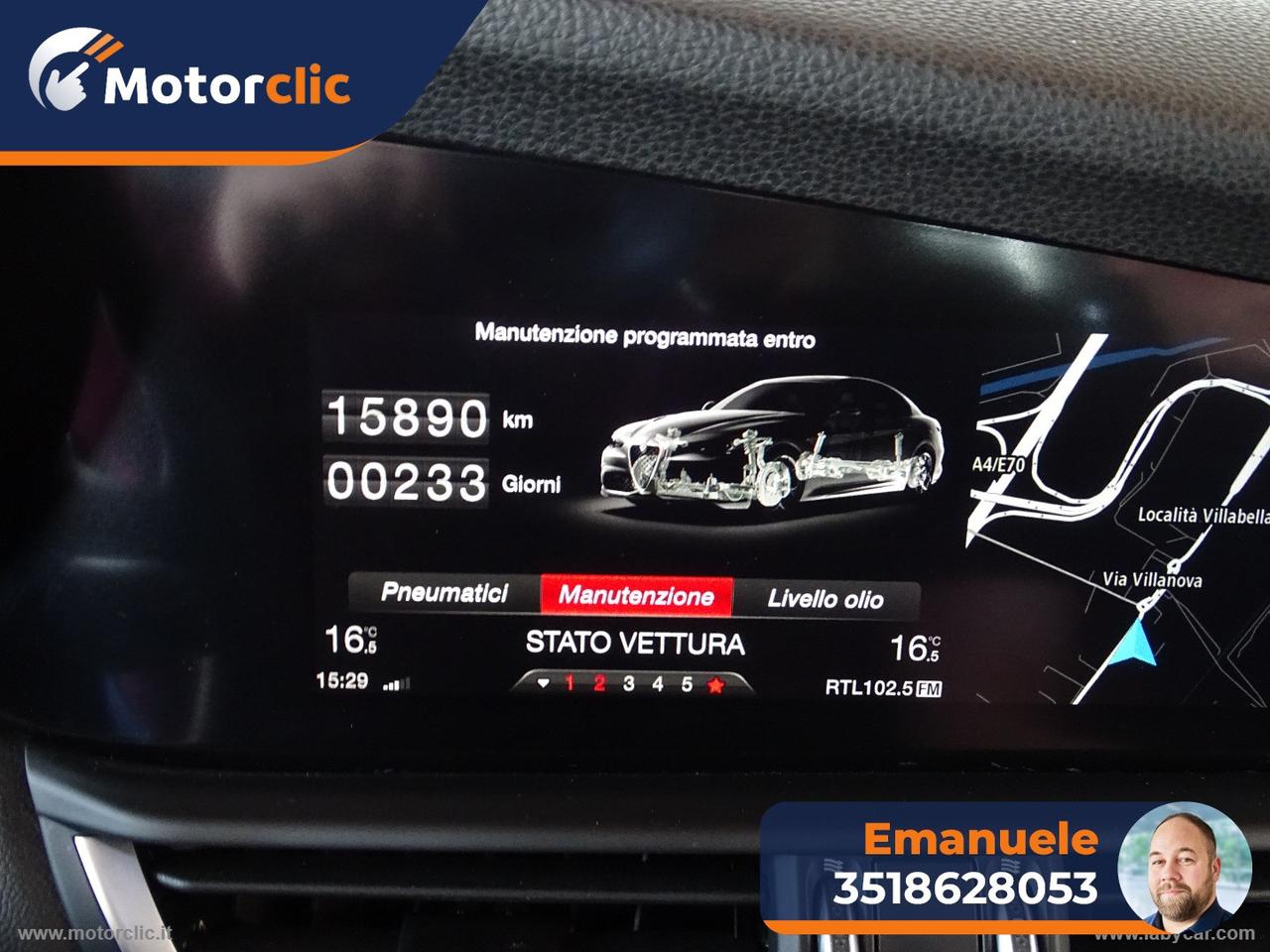 ALFA ROMEO Giulia 2.2 TD 190 CV AT8 Super