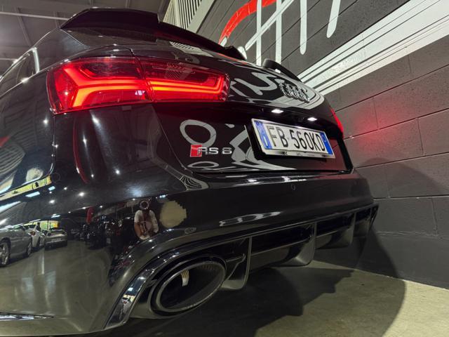AUDI RS6 CARBONIO SCARICO TOTAL BLACK