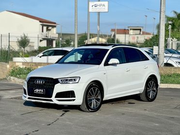 AUDI Q3 2.0 TDI 150CV QUATTRO S-LINE TETTO LED PELLE RETROCAMERA CERCHI 18