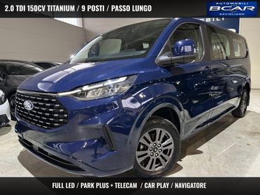 FORD Tourneo Custom 320 2.0 EcoBlue 150CV PL Titanium 9 POSTI