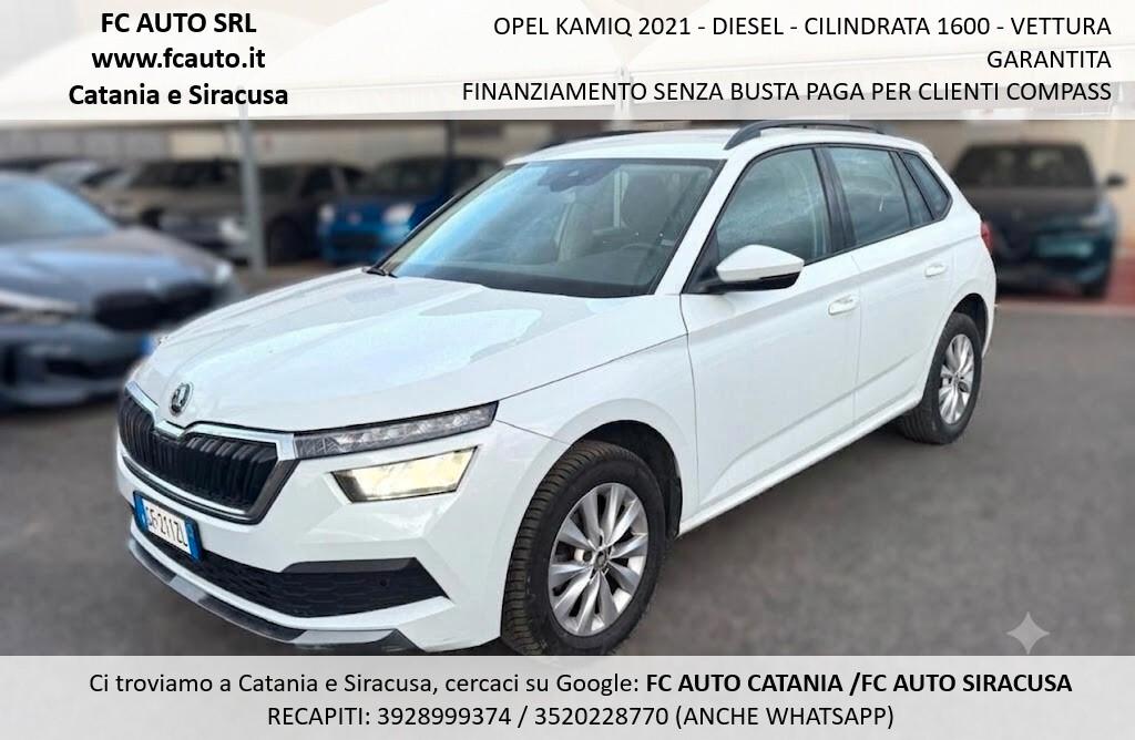 Skoda Kamiq 1.6 TDI - IVA DEDUCIBILE