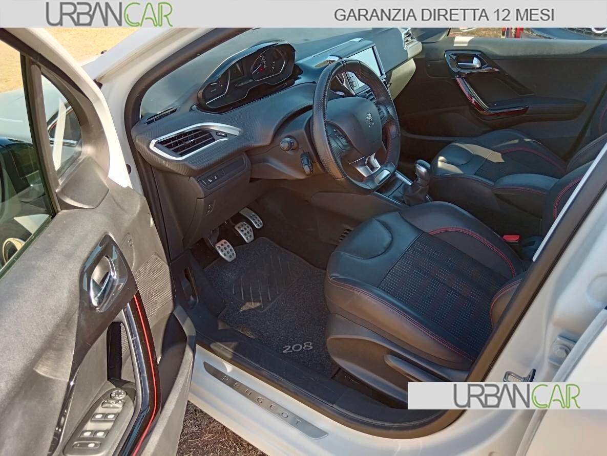 PEUGEOT 208 Gt-Line Full 1.6 Hdi 100 Cv 5p - GARANZIA