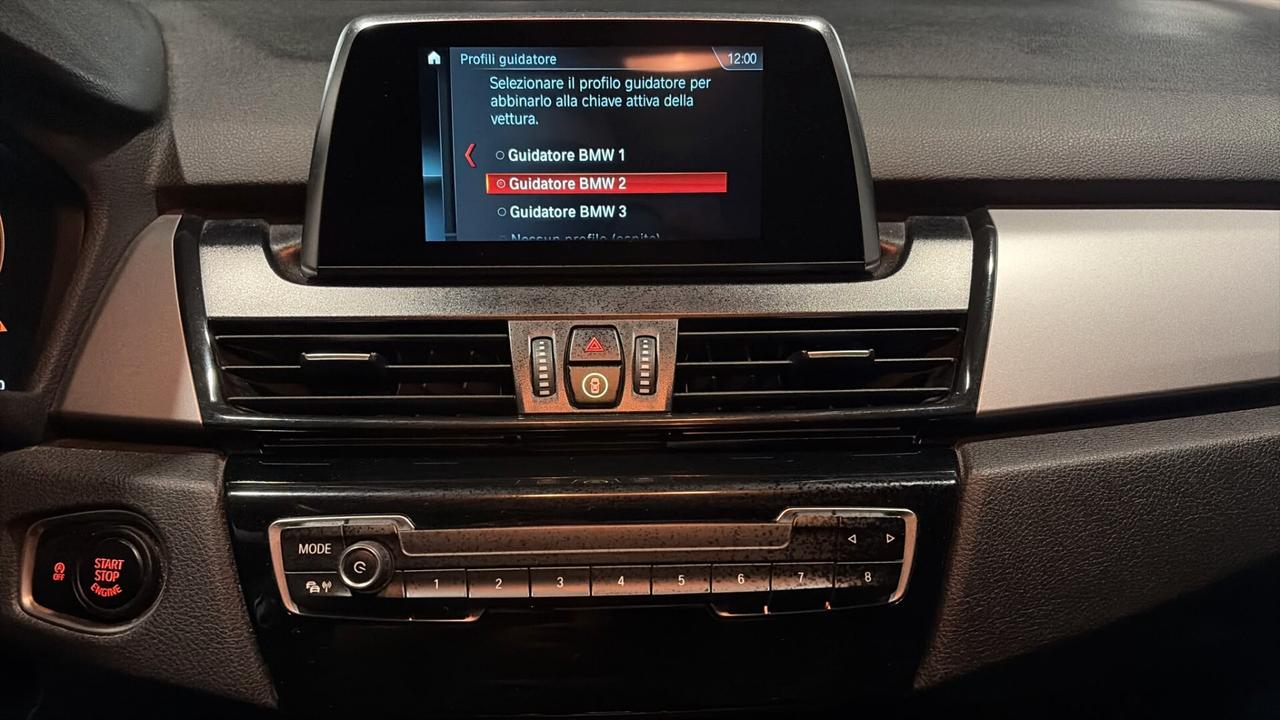 BMW218 DEL 2020 TOURER AUTOMATICA 70.000 KM