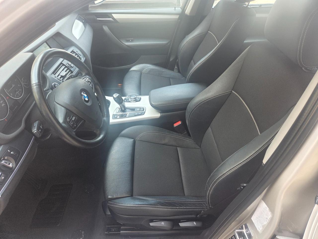 BMW X3 ANNO 2013 2.0 184 CV NAVIG LED KM CERTIFICATI