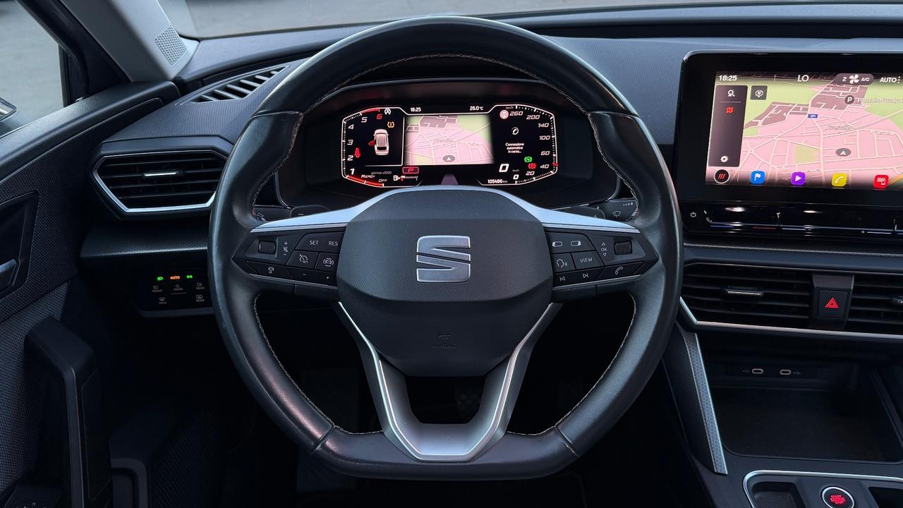 SEAT LEON 2.0 SPORTSTOURER TDI DSG 150CV - FULL LED, VIRTUAL COCKPIT, CAR PLAY