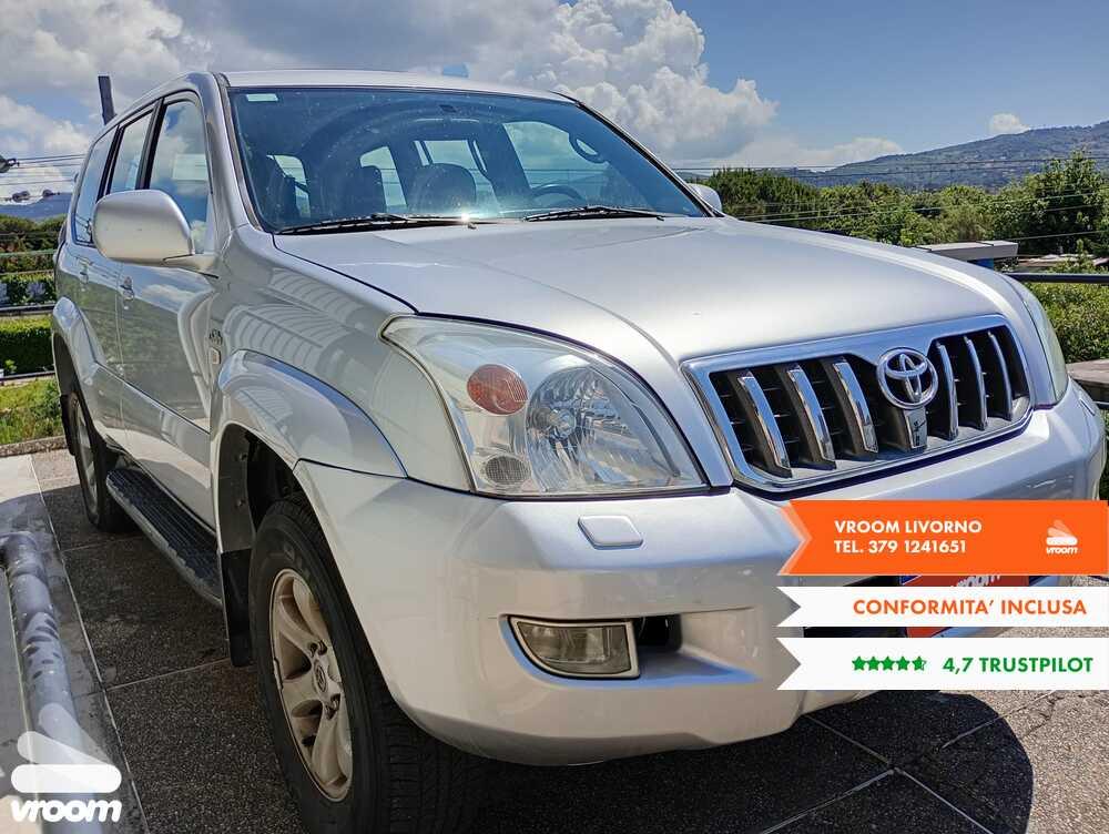TOYOTA Land Cruiser 3.0 7 POSTI GANCIO TRAINO