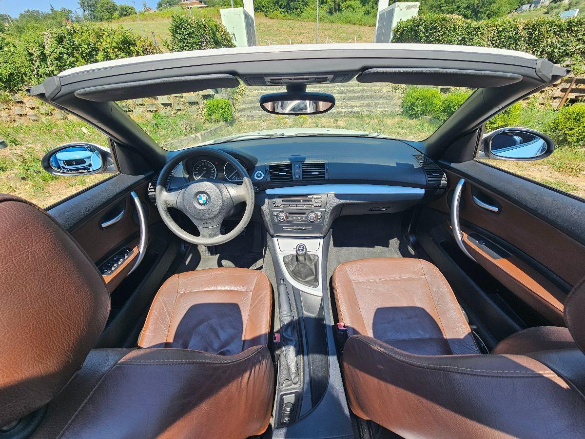 BMW SERIE 1 CABRIO 120D 177CV GARANZIA 12 MESI
