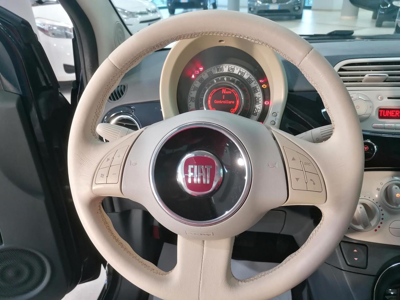 FIAT 500 1.2 BENZINA CAMBIO AUTOMATICO(ADATTA NEOPATENTATI)