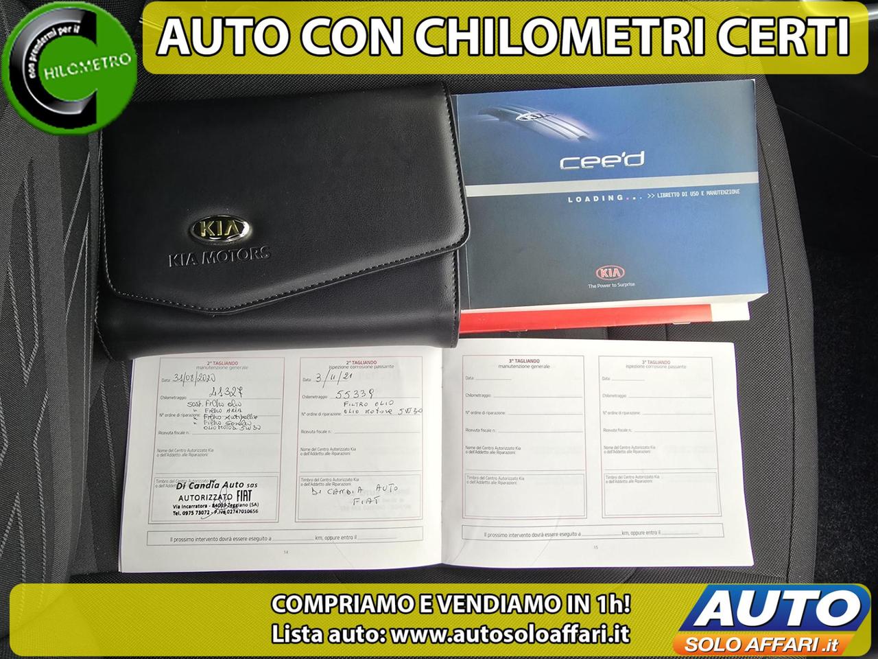 Kia Ceed 5 Porte Ceed 1.6 CRDI EURO6B NEOPATENTATI/PERMUTE