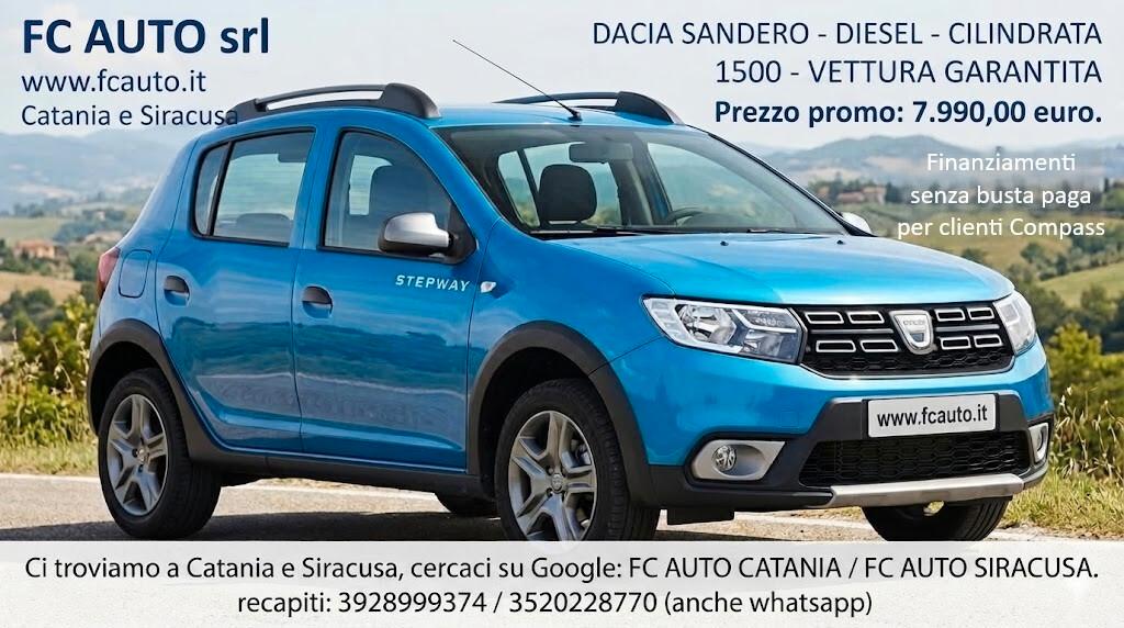 Dacia Sandero Stepway 1.5 dCi 2016 - UNI PROP