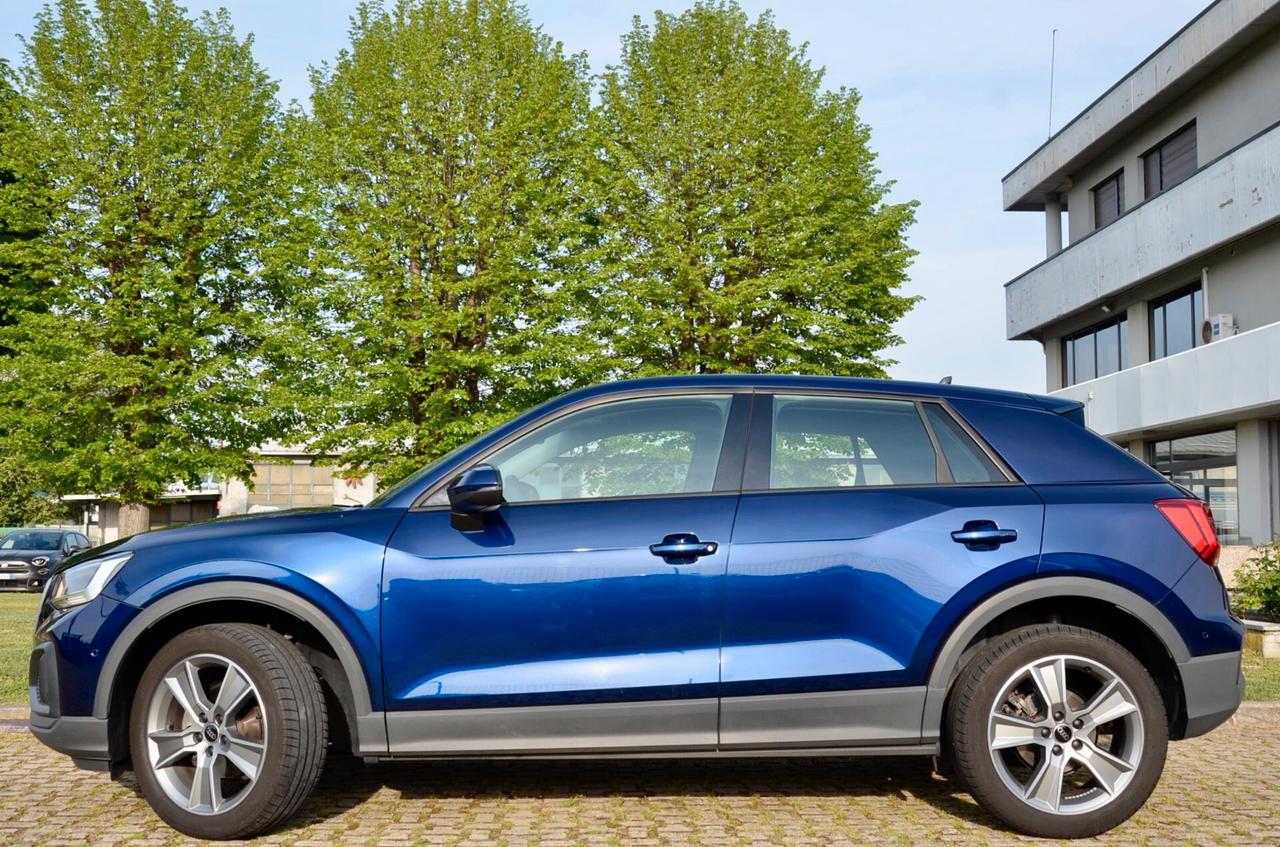 AUDI Q2 35 1.5 TFSI BUSINESS ADVANCED 150cv S-TRONIC, GAR. AUDI 4/27, SERVICE AUDI, UNICOPROPRIETARIO, UFF ITALIANA, GANCIO TRAINO, APPLE ANDROID, PERMUTE