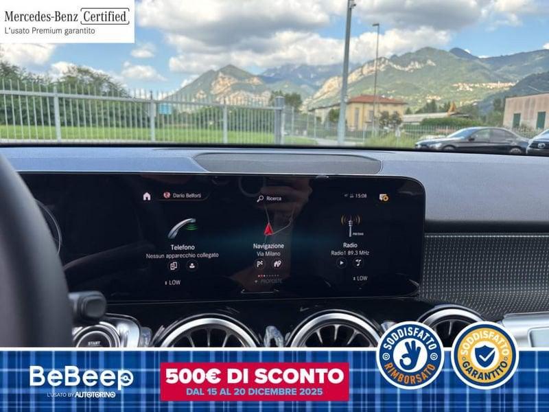 Mercedes-Benz Classe GLB GLB 200 D SPORT PLUS 4MATIC AUTO