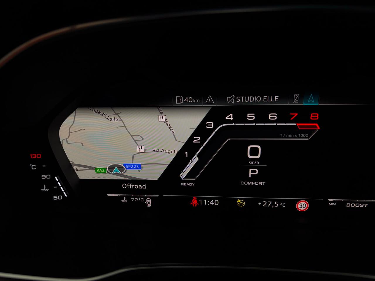 Audi Q3 RSQ3 SPB 2.5 Tfsi 400cv Tetto quattro S tronic